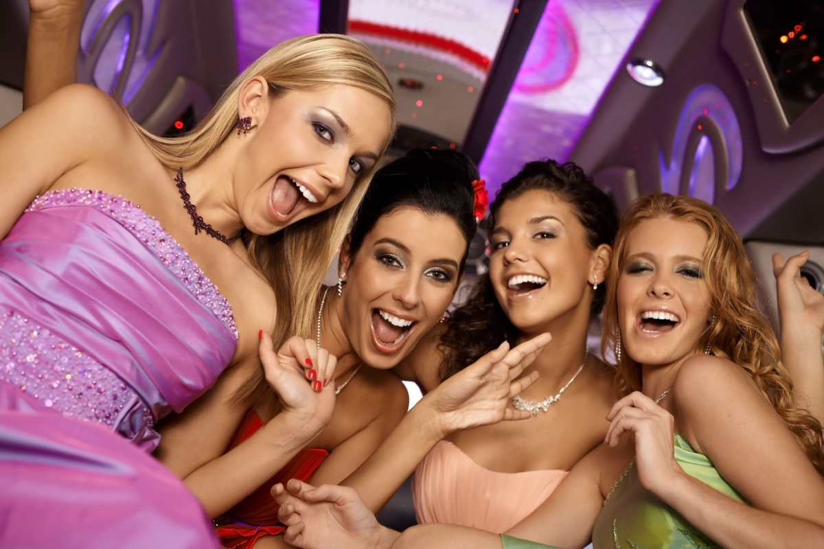 Bachelorette Party in Limo